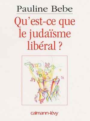 cover image of Qu'est-ce que le judaïsme libéral ?